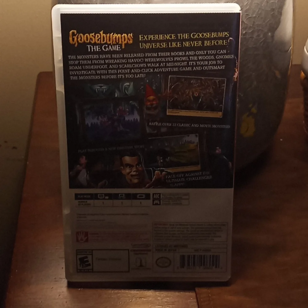 Nintendo Switch Goosebumps Video Game